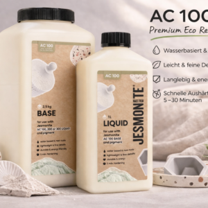 Jesmonite AC100 Duo-Set – 1 L Liquid & 2,5 kg Base